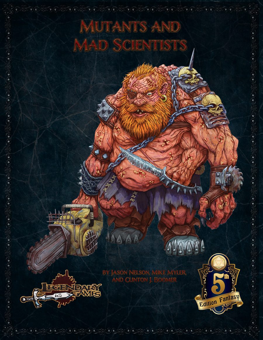 Picture of Legendary Games LGP377CC135E Mutants and Mad Scientists - 5th Edition Game