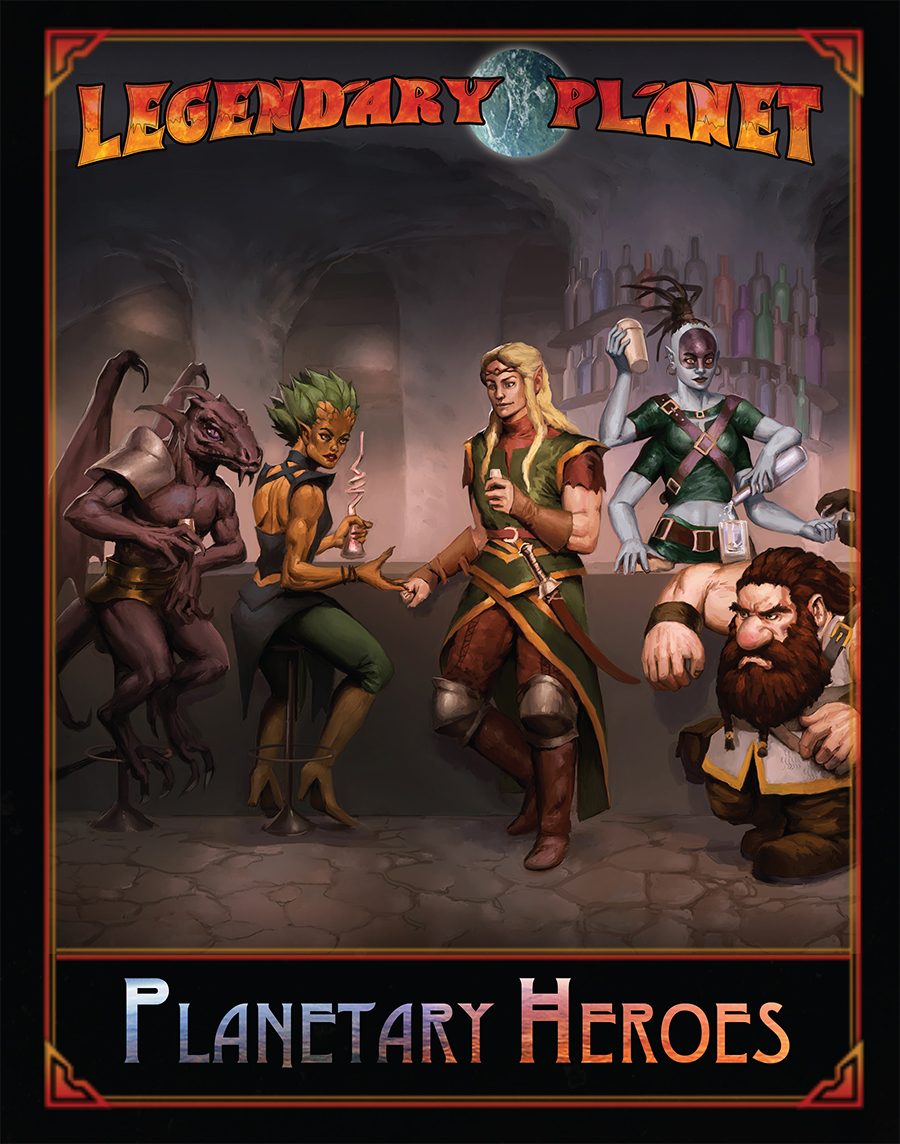 Picture of Legendary Games LGP237LP11SF Planetary Heroes - Starfinder Game