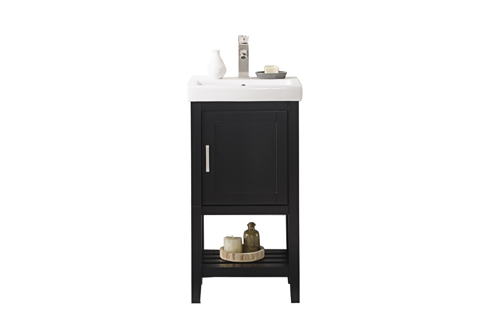 18 in. Espresso Sink Vanity