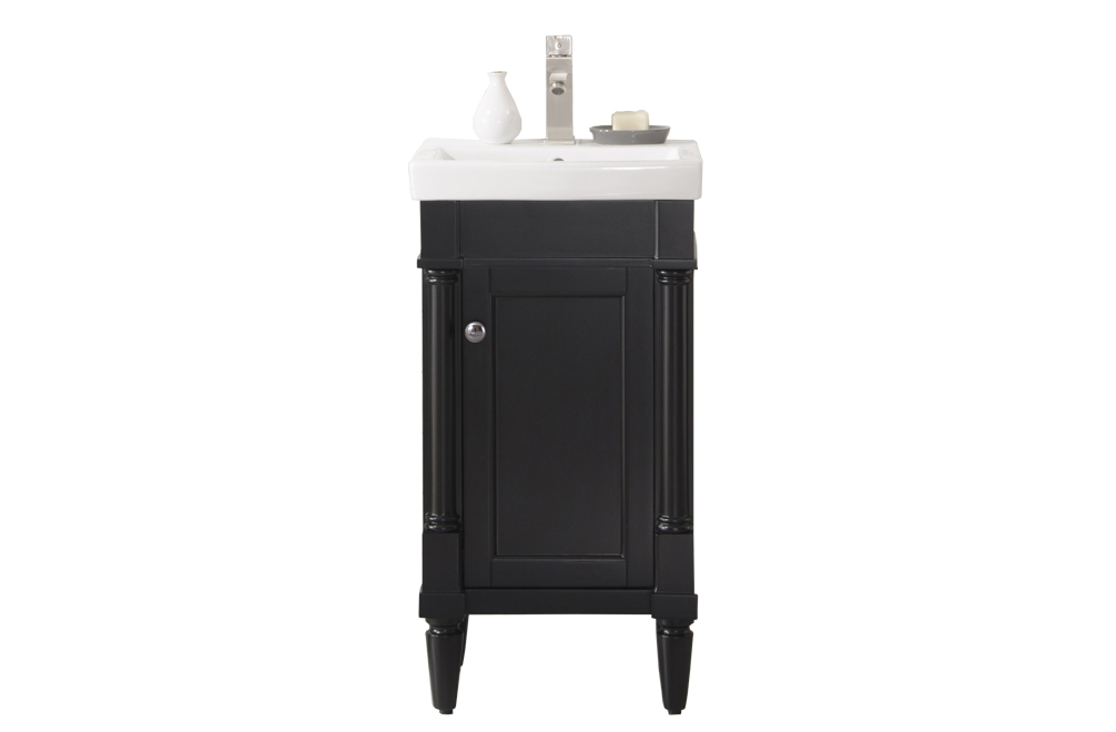 18 in. Espresso Sink Vanity
