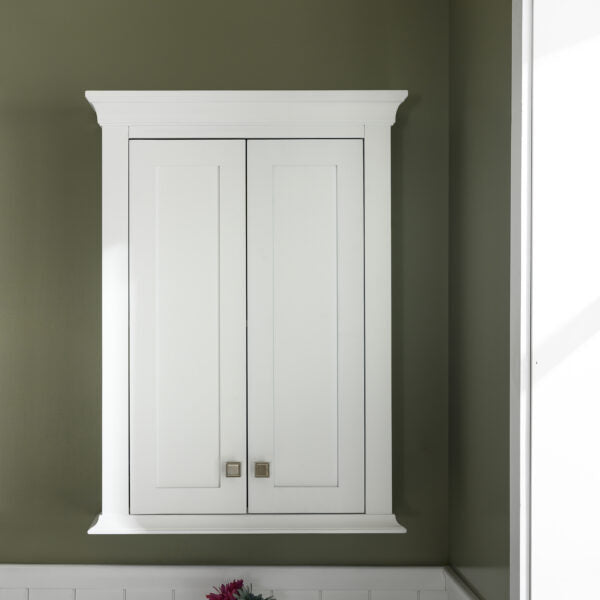WLF2224-W-TT 24 in. White Toilet Topper Cabinet