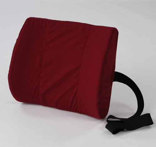 Picture of Living Health Products AZ-74-5323-BU Bucket Seat Molded Lumbar Cushion - Burgundy