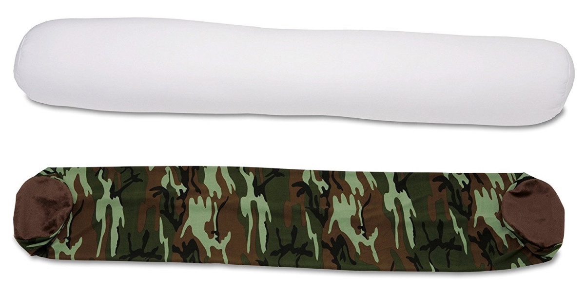 Picture of Living Health Products LRGMBR-COV-Camo The Microbead Body Pillow Cover - Camouflage