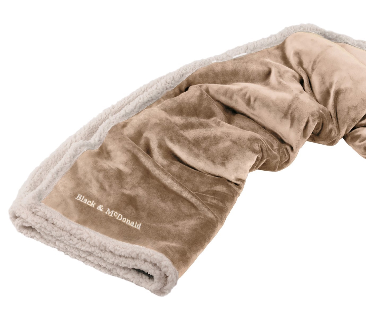 Picture of Living Health Products 35-DC-20380 50 x 60 in. Velvafur Throw - Champagne