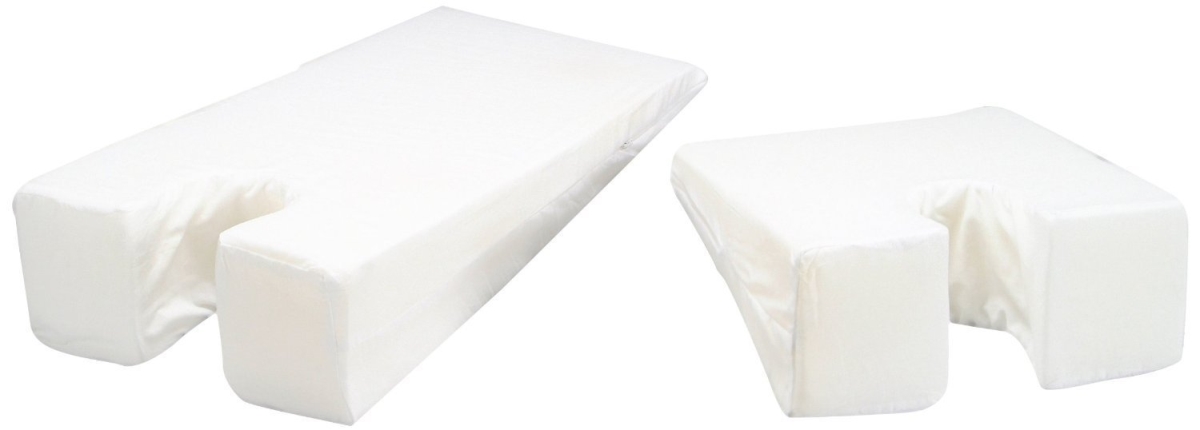Picture of Living Health Products MJ1430 14 x 29 x 6 to 2.5 in. Stomach Sleeper - Face Down Pillow&#44; Large