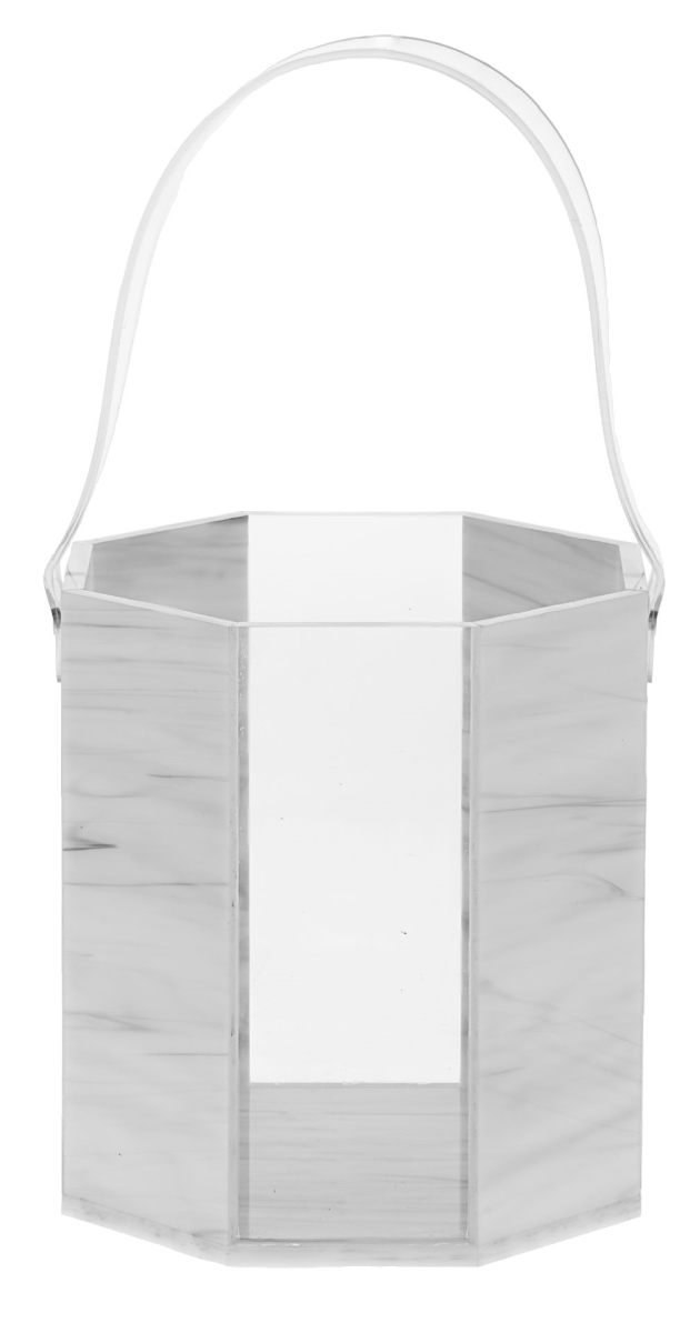 Picture of Legacy Judaica 1661-M Lucite Marble Ice Bucket