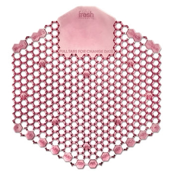 The Wave Urinal Deodorizer Screens, Apple Red