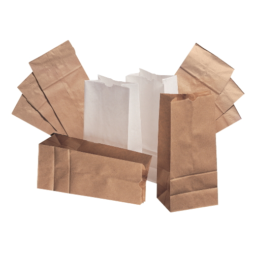 Picture of Bag BAG GW8-500 Grocery Paper Bag&#44; White - 8 lbs