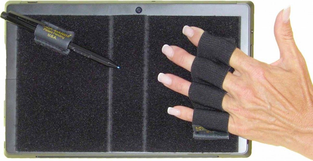201587 Heavy-Duty 4-Loop Grip for MS Surface with Stylus Grip - Extra Large