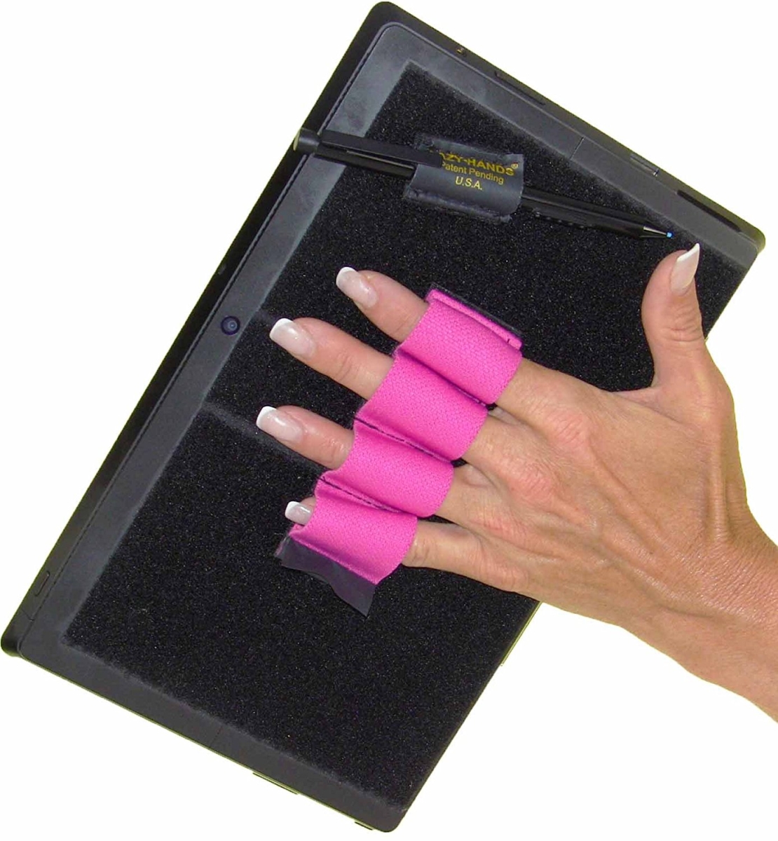 4-Loop Grip for Microsoft Surface with Stylus Grip-Fits Most, Pink