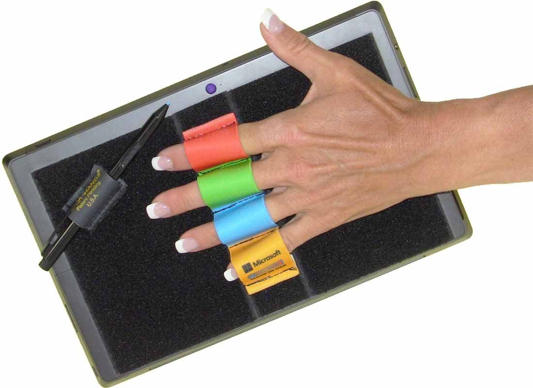 Lazy Hands  Heavy-Duty 4-Loop Grips fits Microsoft Color Solids - Extra Large
