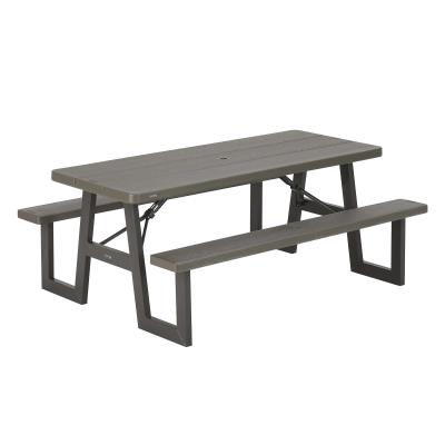 60233 6 ft. W-Frame Folding Picnic Table