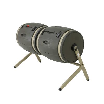 60309 100 gal Double Bin Rotating Composter