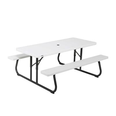 80215 6 ft. Classic Folding Picnic Table