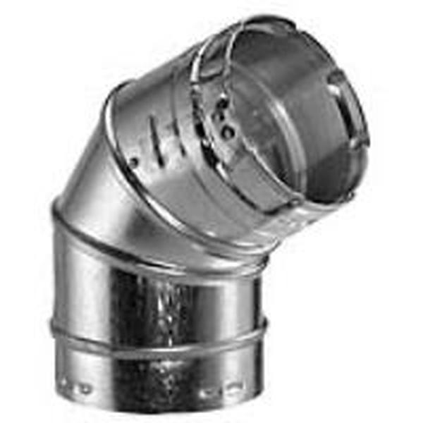 7 in. x 45-60 deg B-Vent Adjustable Elbow