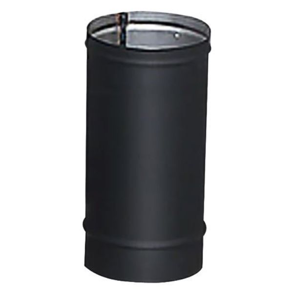 Picture of Heat-Fab 2804B 8 x 18 in. Black Stove Pipe- 22 Gauge