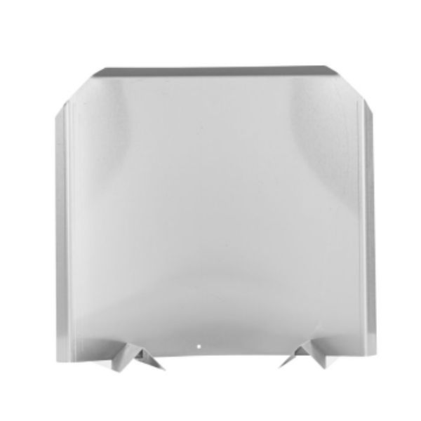 HY-C FB1618U 16 x 18 in. Stainless Steel Firebacks, Painted Black