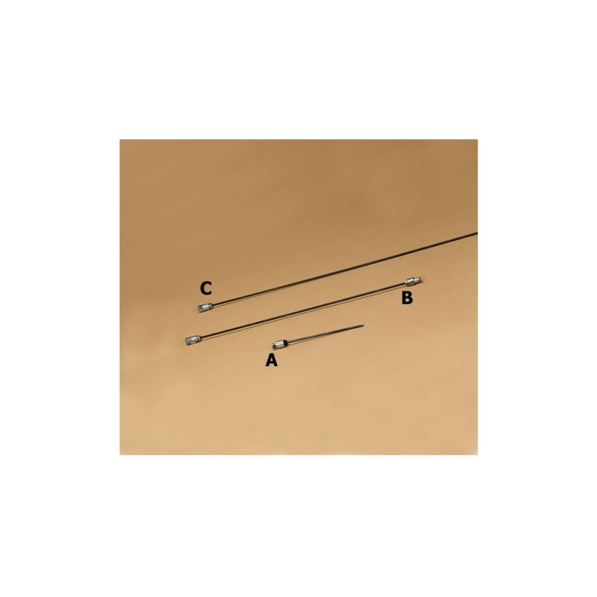 OSR50 0.25 in. x 5 ft. Foot Steel Rod