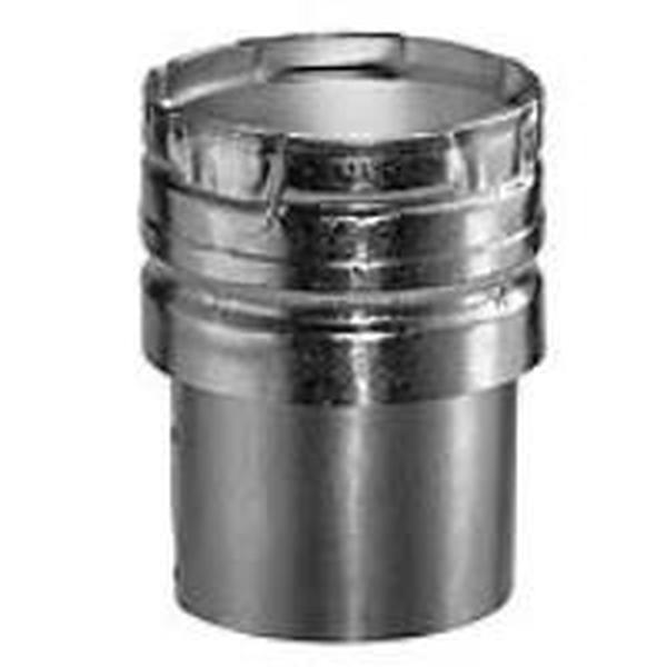 6 in. Dia. Inner Type B Round Gas Vent Pipe Double Wall Draft Hood Connector