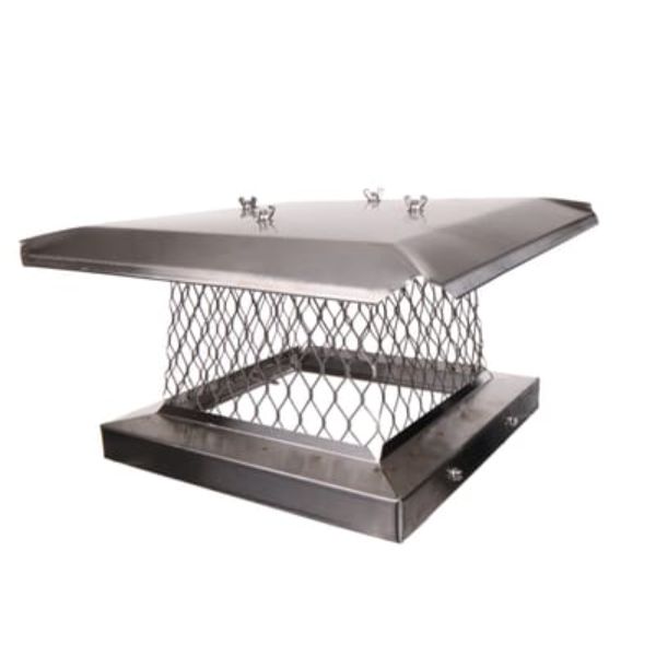 LMP1313 13 x 13 in. Smart Stack Multi-Pack Chimney Caps - Pack of 4