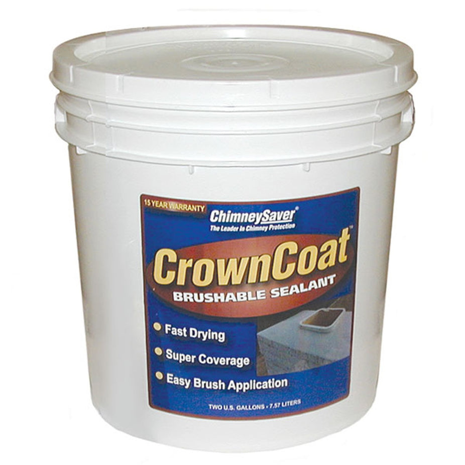 300010 5 gal Crowncoat Brushable Gray Sealant - Gray