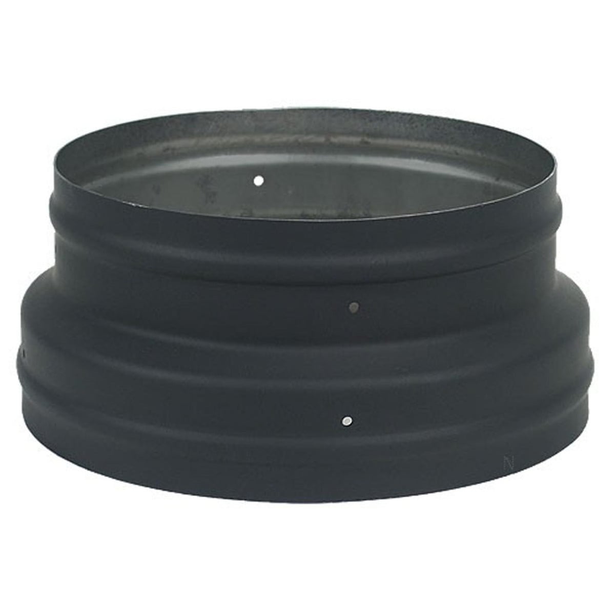 Selkirk 2837B 8 to 7 in. No Crimp Black Reducer