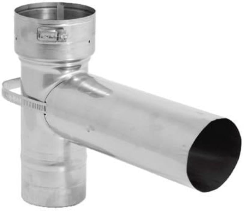 8VFT-TRS 8 in. Tee with Removable Snout, 316 Stainless Steel