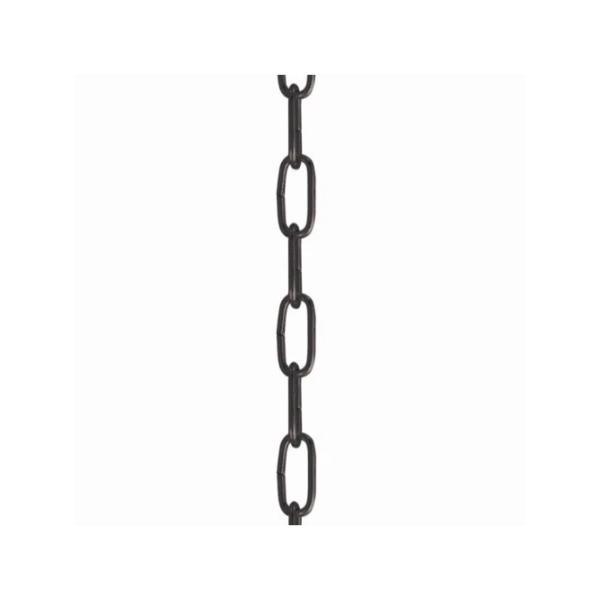 Livex 56136-46 6 ft. AK5 Standard Chain - Black Chrome