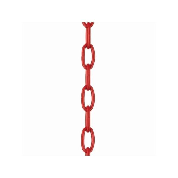 Livex 56136-72 6 ft. AK5 Standard Chain - Shiny Red