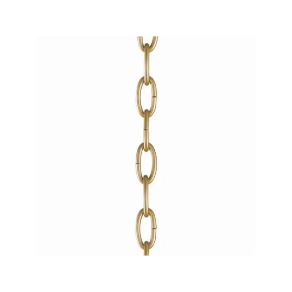 Livex 56139-33 9 ft. Length AK5 Heavy Duty Chain - Soft Gold