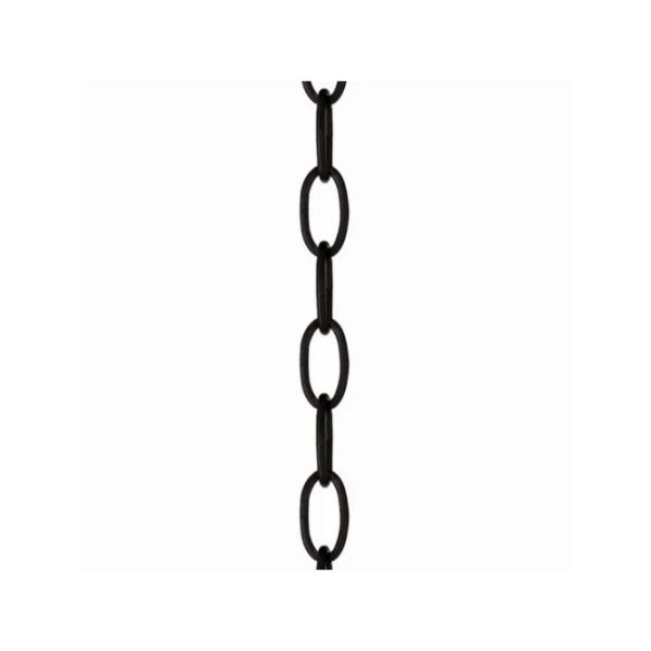 Livex 56139-68 9 ft. Length AK5 Heavy Duty Chain - Shiny Black