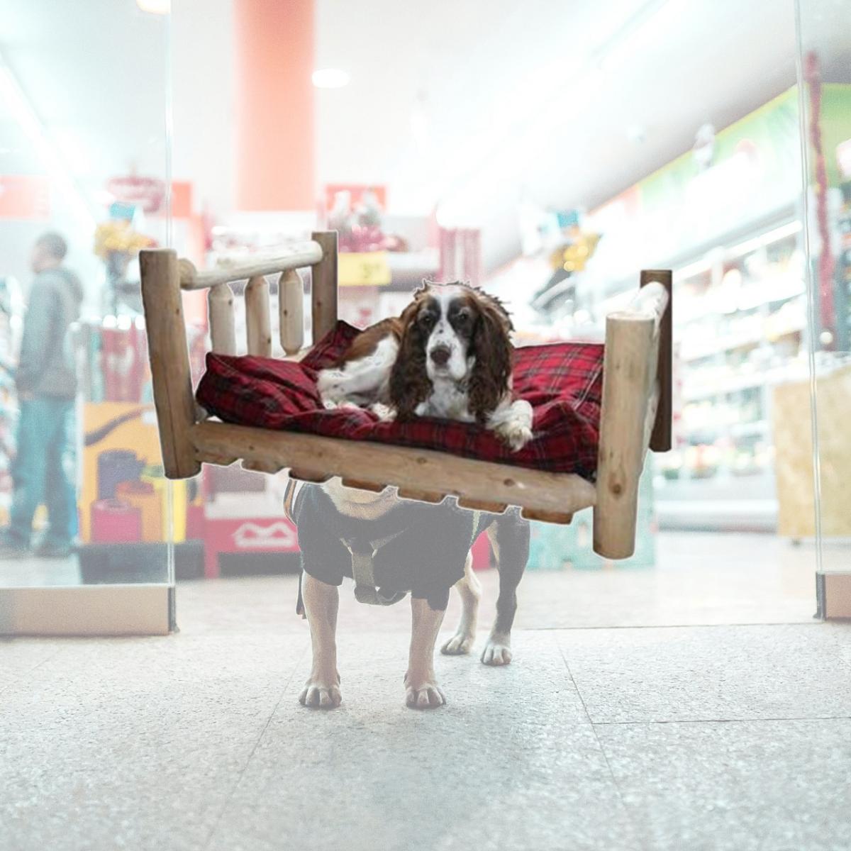 Picture of Lakeland Mills PH2840 Large Pet Bed - Horizontal Rails- 28 x 40 in.