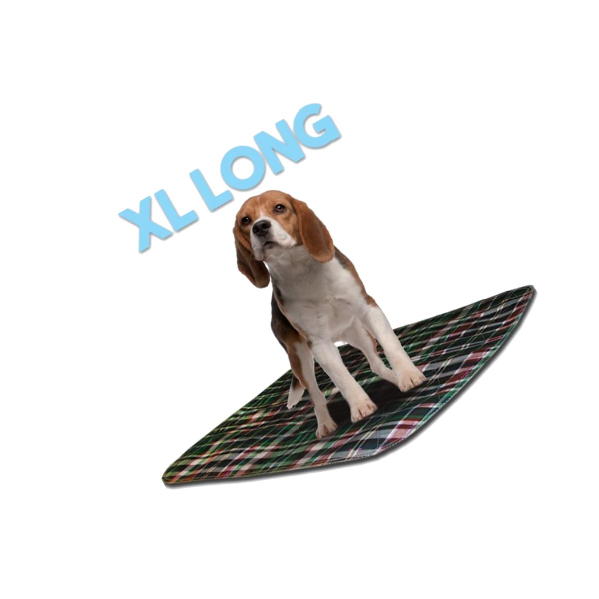 Picture of Lennypads 2436LPG 24 x 36 in. Extra Large Washable Pet Pad - Green Plaid