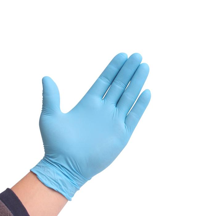 Disposable Nitrile Exam Glove, Blue - Small - Box of 100