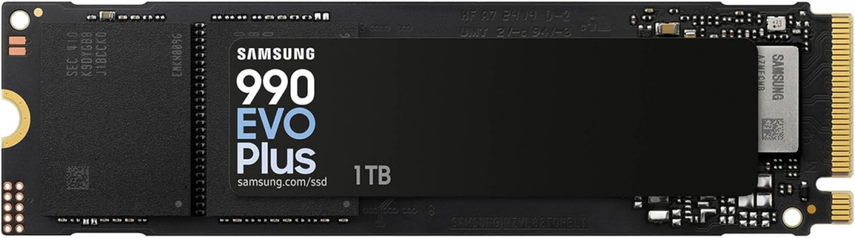 MZ-V9S1T0B/AM  1TB 990 EVO Plus PCIe 5.0 x2 M.2 Internal SSD