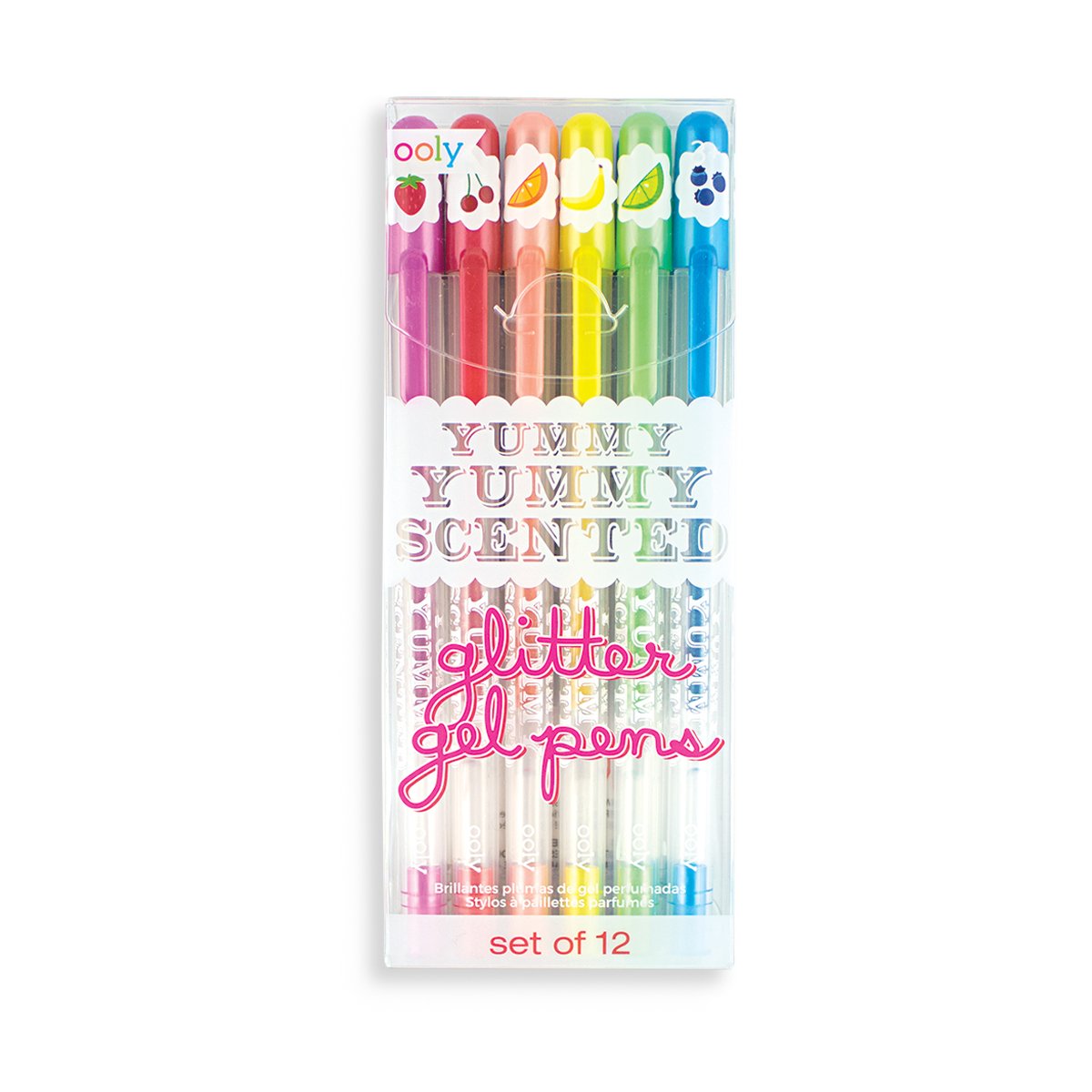 Picture of Ooly 132-14 Yummy Scented Glitter Gel Pens - Set of 12