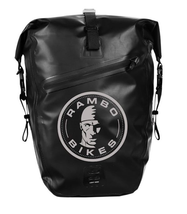 Picture of Rambo Bikes R154 Half Waterproof Accessory Bag, Black