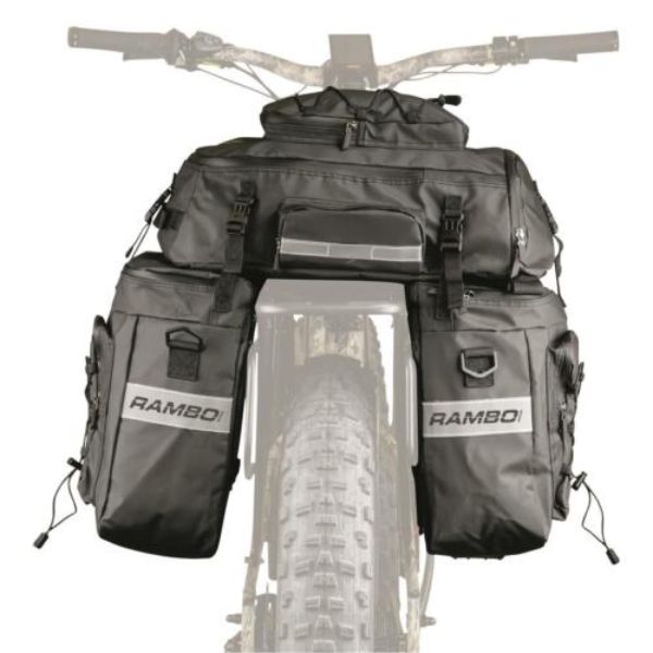 Triple Accessory Saddle Bags