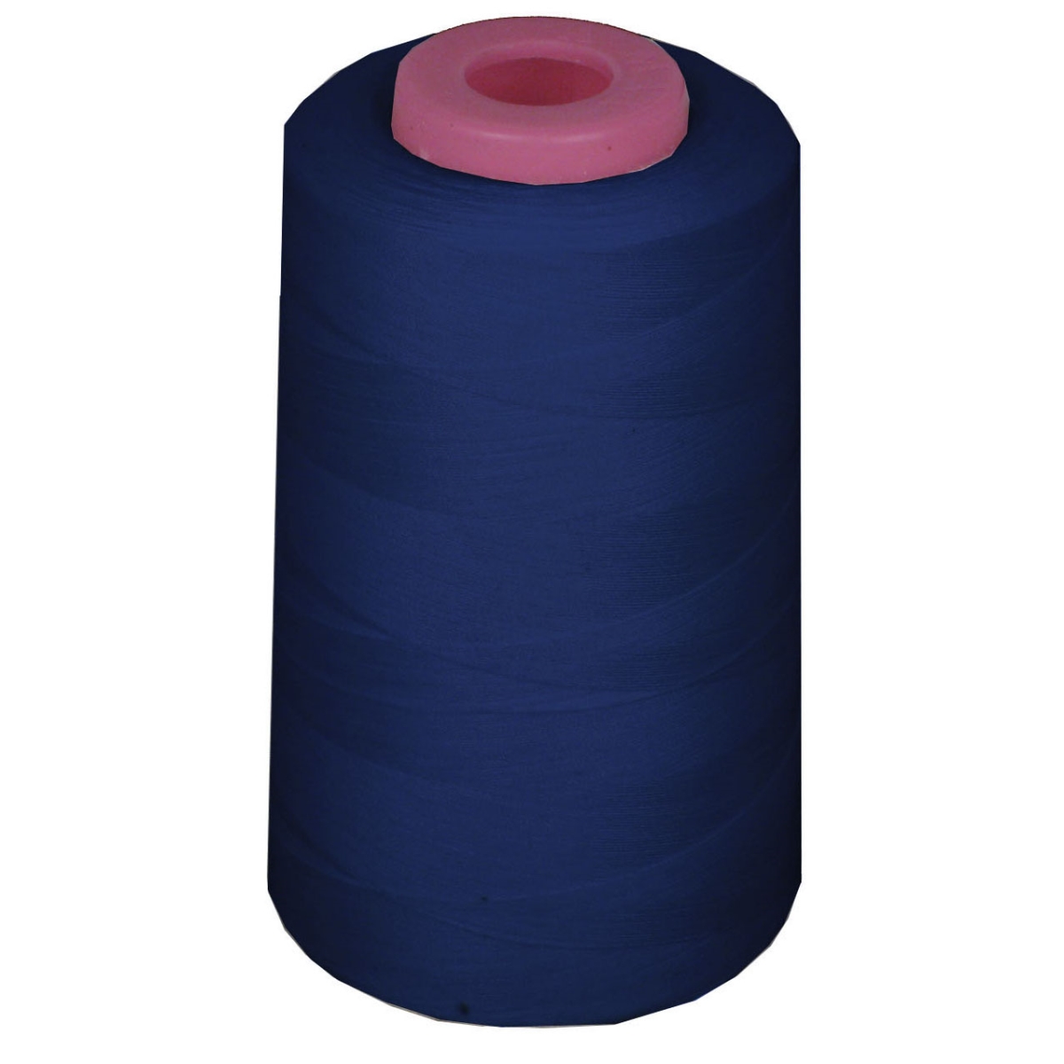 Picture of LA Linen ThreadNavyA602 6000 Yards 100 Percent Polyester Cone Serger Thread, Navy Blue - A602
