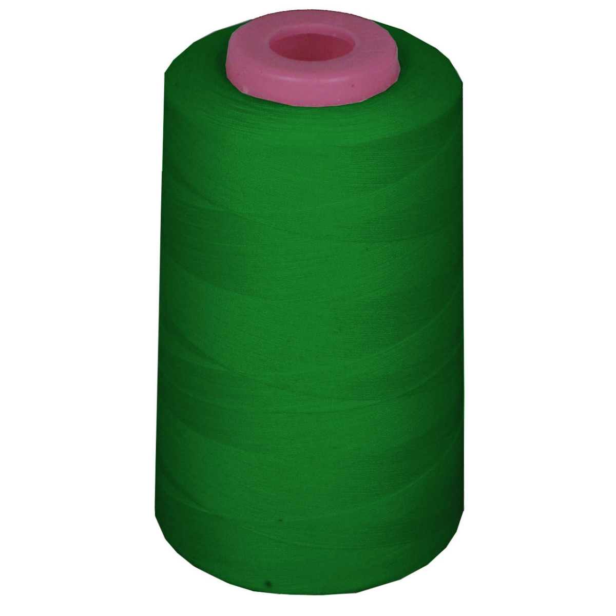 Picture of LA Linen ThreadGreenA394 6000 Yards 100 Percent Polyester Cone Serger Thread, Emerald Green - A394