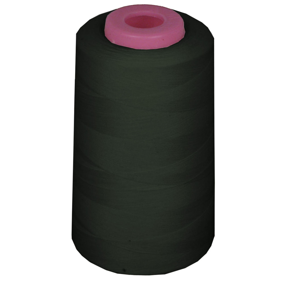 Picture of LA Linen ThreadBlack 6000 Yards 100 Percent Polyester Cone Serger Thread&#44; Black