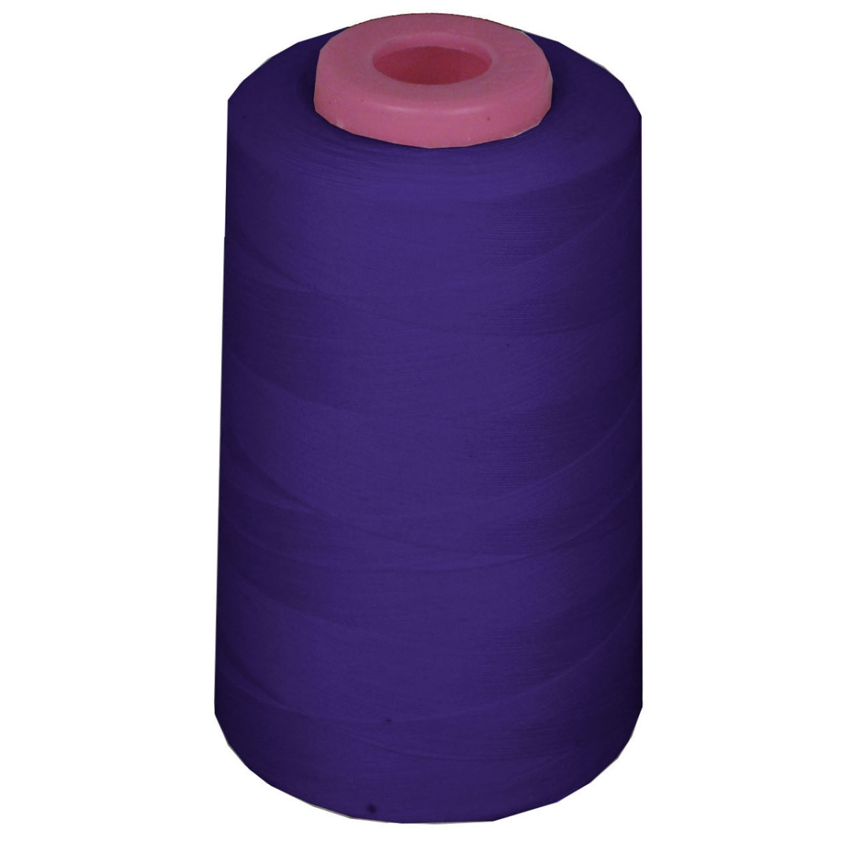 Picture of LA Linen ThreadPurpleAX743 6000 Yards 100 Percent Polyester Cone Serger Thread, Purple - AX743