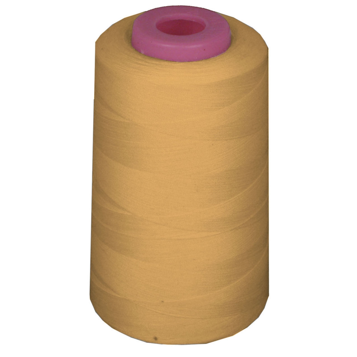 Picture of LA Linen ThreadGold100 6000 Yards 100 Percent Polyester Cone Serger Thread&#44; Gold - A100