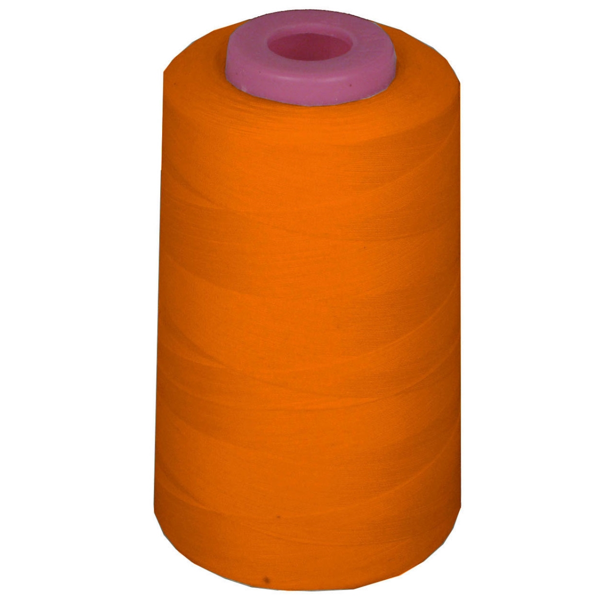 Picture of LA Linen ThreadOrangeA224 6000 Yards 100 Percent Polyester Cone Serger Thread&#44; Orange - A224