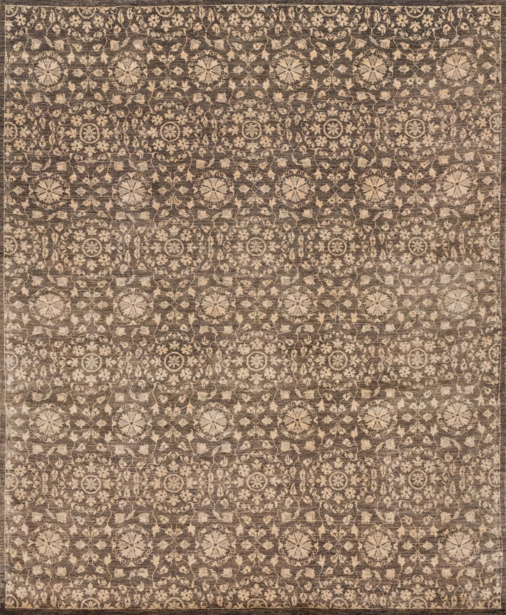 ESSXEQ-04ELMW7999 7 ft. 9 in. x 9 ft. 9 in. Transitional Essex Collection Hand Knotted Wool Rug - Elmwood -  Loloi Rugs