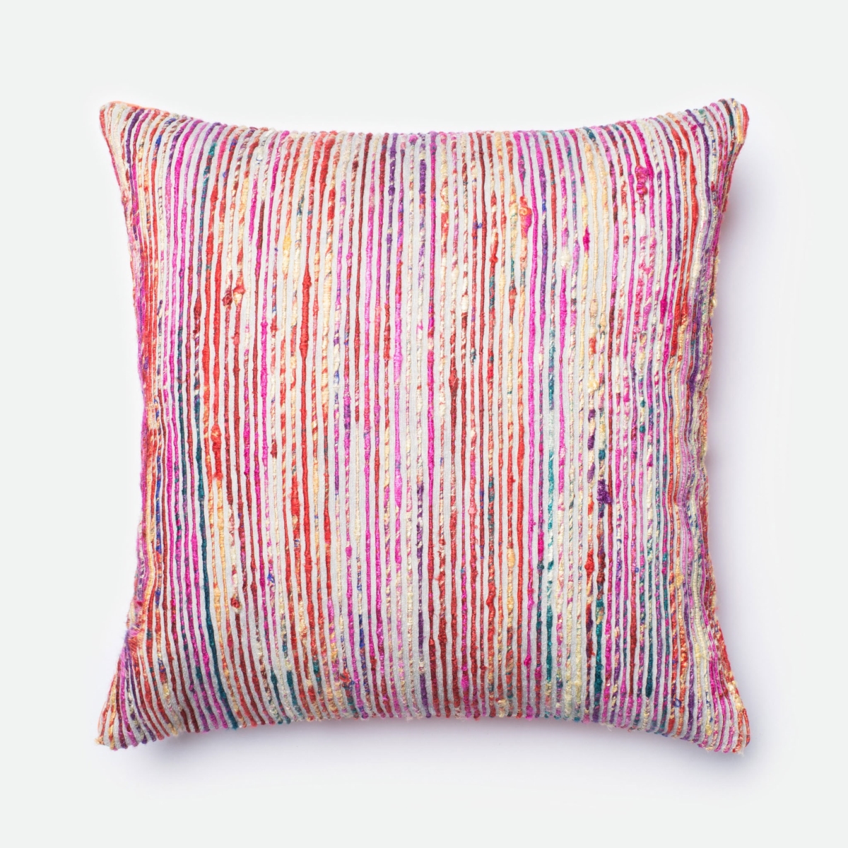 P053P0242REMLPIL3 22 x 22 in. Decorative Pillow Cover - Red & Multi