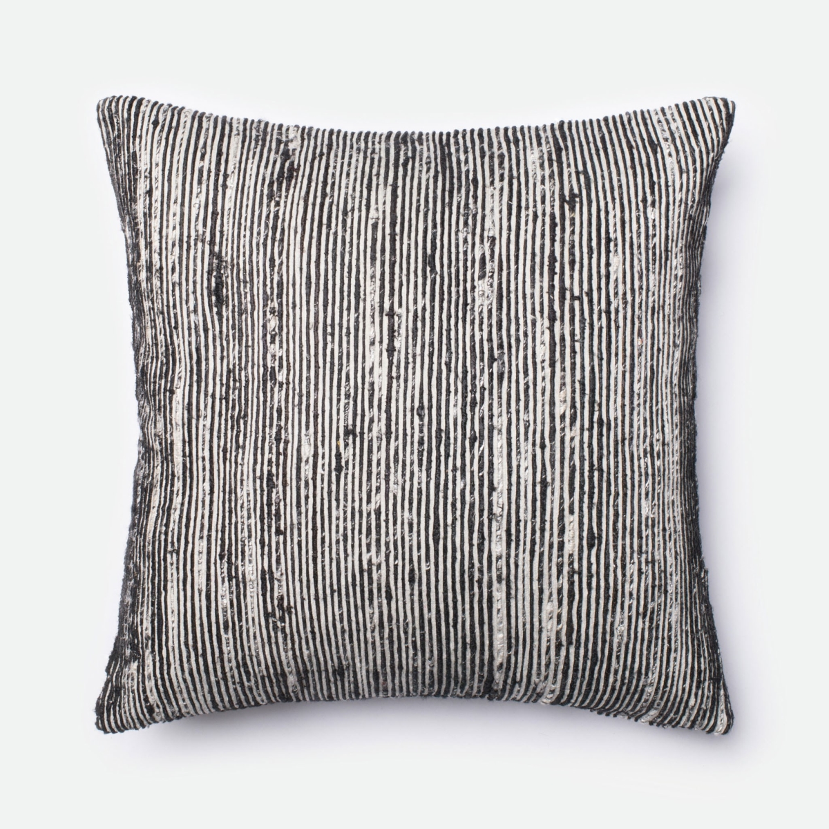 22 x 22 in. Decorative Pillow Cover - Black & Multi