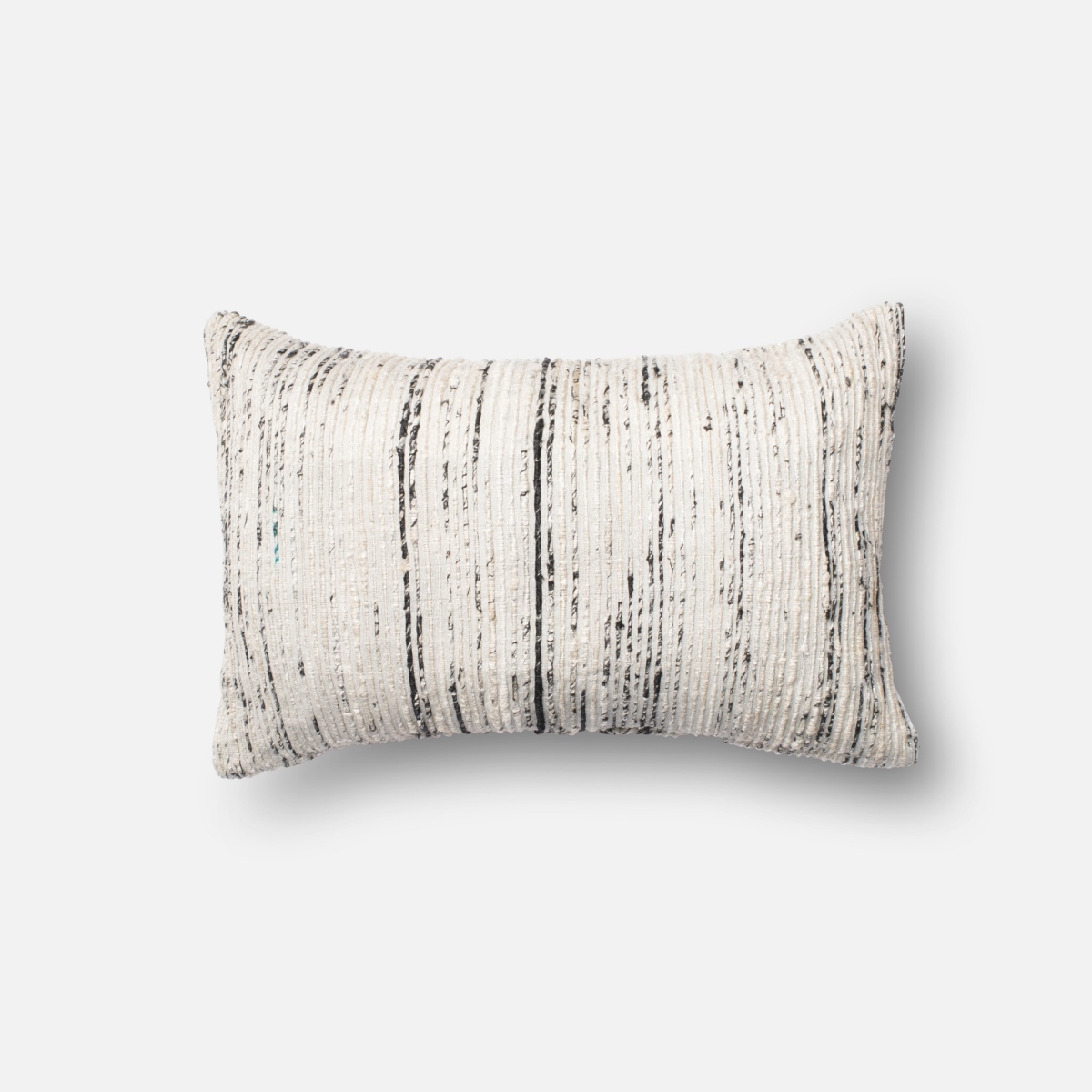 DSETP0242SIMLPIL5 13 x 21 in. Decorative Down Filled Pillow with Cover, Silver & Multicolor