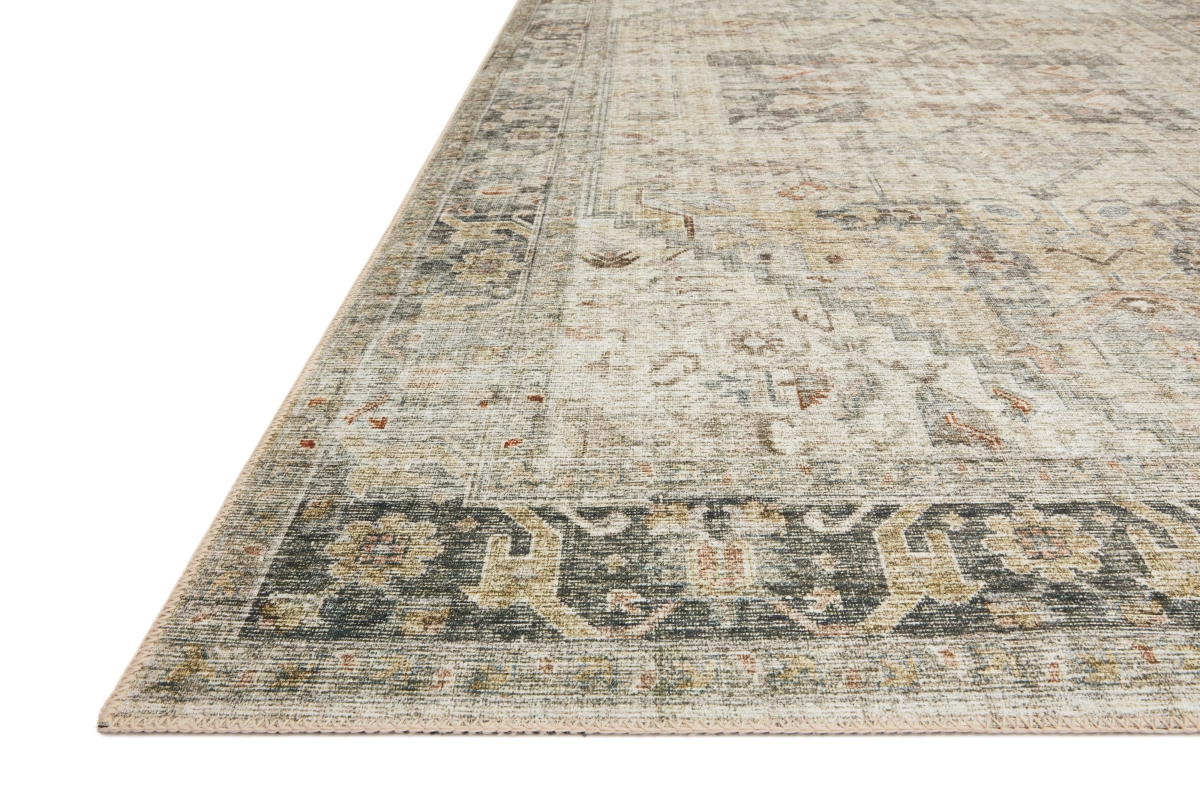 SKYESKY-13NASA160S Skye Polyester Rug, Natural & Sand - 18 in. x 18 in.