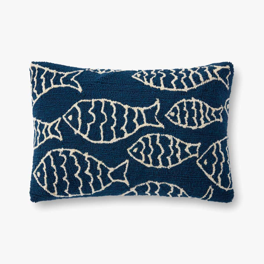 PSETP0908NV00PI15 16 x 26 in. Navy Pillow